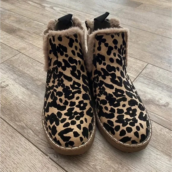 Blowfish Leopard Print Women's Boots Sz 8.5 - Picture 2 of 4